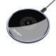 Бездротовий зарядний пристрій Essager Mirrow Desktop 15W Qi Magnetic Wireless Phone Charger (With 1 m Cable Type-C For charging)  black (EWXZMX-JMB01) 