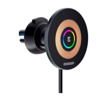 Автотримач для телефона Essager Arpege 15W Magnetic Wirless Car Charger with Phone Holder Function (Standard Version)  black (EZJCX-GY01AtZ) (EZJCX-GY01A-Z) 