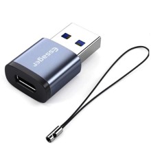 Адаптер Essager Soray OTG (Type-C Female to USB -AMale) USB3.0 Adaptor  grey (EZJCA-SRB0G) (EZJCA-SRB0G)