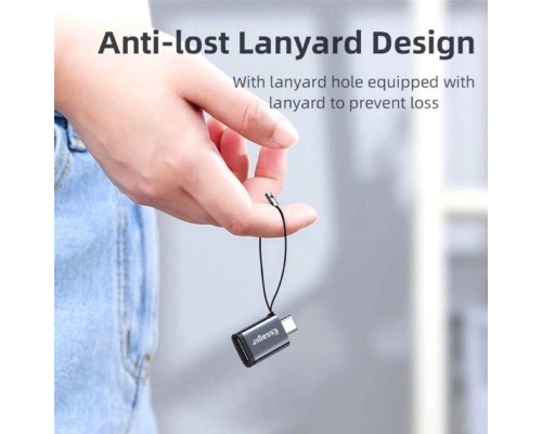 Адаптер Essager Soray OTG (Type-C Female to USB -AMale) USB3.0 Adaptor grey (EZJCA-SRB0G) (EZJCA-SRB0G) Адаптер Essager Soray OTG (Type-C Female to USB -AMale) USB3.0 Adaptor grey (EZJCA-SRB0G) (EZJCA-SRB0G)