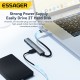 USB-хаб Essager Fengyang 4 in 1 Splitter (Type-C port) grey (EHBC04-FY0G-P) (EHBC04-FY0G-P)