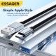 USB-хаб Essager Fengyang 4 in 1 Splitter (Type-C port) grey (EHBC04-FY0G-P) (EHBC04-FY0G-P)