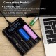 Зарядний пристрій ESSAGER Battery Charger with LED Indicator For 4 Display Black (ECDQ-D401)