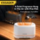 Зволожувачі повітря ESSAGER Flame Aromatherapy Humidifier Black (EJSQ-HY01) 