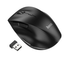 Миша HOCO GM24 Mystic six-button dual-mode business wireless mouse Black (6931474799432) 