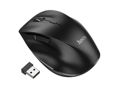 Миша HOCO GM24 Mystic six-button dual-mode business wireless mouse Black (6931474799432) Миша HOCO GM24 Mystic six-button dual-mode business wireless mouse Black (6931474799432)