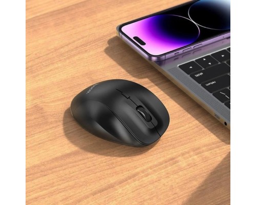 Миша HOCO GM24 Mystic six-button dual-mode business wireless mouse Black (6931474799432) Миша HOCO GM24 Mystic six-button dual-mode business wireless mouse Black (6931474799432)