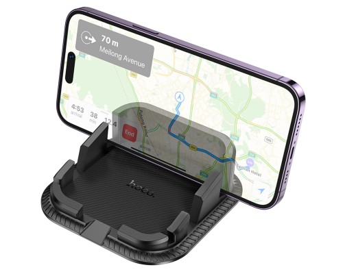 Автотримач для телефона HOCO H39 Cheetah dashboard car holder Black (6942007617215) Автотримач для телефона HOCO H39 Cheetah dashboard car holder Black (6942007617215)
