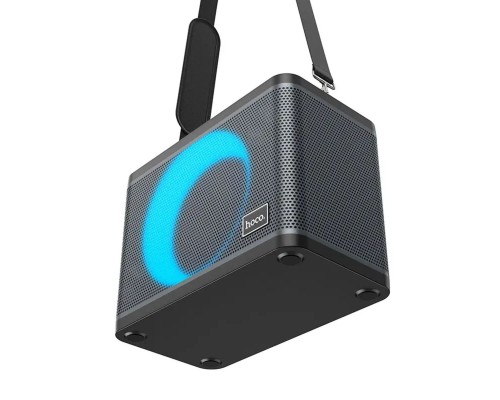 Портативна колонка HOCO BS57 Jenny dual mic wireless karaoke BT speaker Black (6931474794666) Портативна колонка HOCO BS57 Jenny dual mic wireless karaoke BT speaker Black (6931474794666)