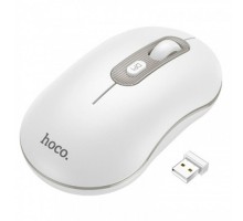 Миша Hoco GM21 Platinum 2.4G business wireless mouse White Gray (6931474790958) 