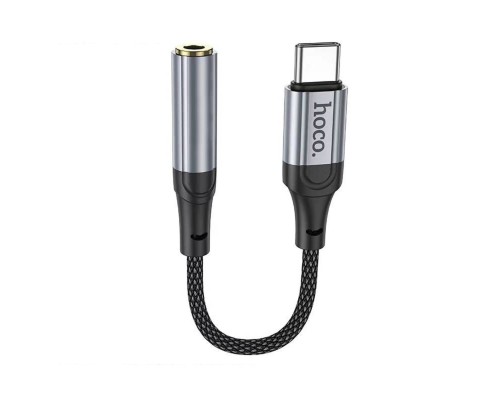 Аудiокабель HOCO LS36 Fresh Digital Type-C to 3.5 audio converter Black (6942007608886 ) Аудiокабель HOCO LS36 Fresh Digital Type-C to 3.5 audio converter Black (6942007608886 )