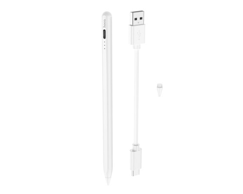 Стилус HOCO GM108 Smooth series fast charging capacitive pen for iPad White (6942007600569 ) Стилус HOCO GM108 Smooth series fast charging capacitive pen for iPad White (6942007600569 )