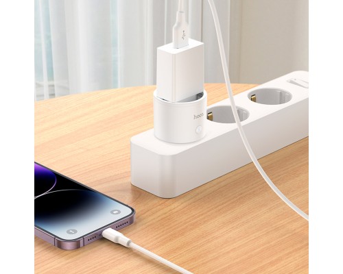 Смарт розетка HOCO AC16 Veloz smart socket(EU/GER) White (6942007616959 ) Смарт розетка HOCO AC16 Veloz smart socket(EU/GER) White (6942007616959 )