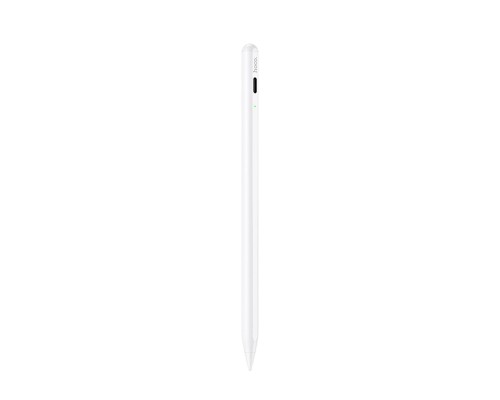 Стилус HOCO GM102 Smooth series active anti-mistake touch capacitive pen for iPAD White (6931474761170) Стилус HOCO GM102 Smooth series active anti-mistake touch capacitive pen for iPAD White (6931474761170)