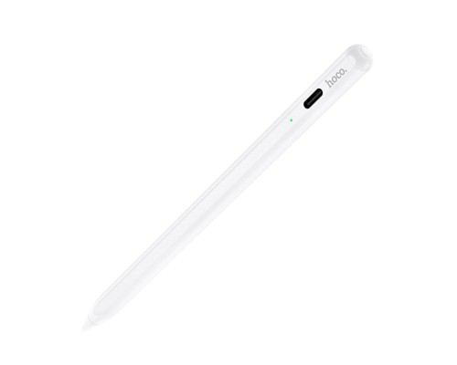 Стилус HOCO GM102 Smooth series active anti-mistake touch capacitive pen for iPAD White (6931474761170) Стилус HOCO GM102 Smooth series active anti-mistake touch capacitive pen for iPAD White (6931474761170)