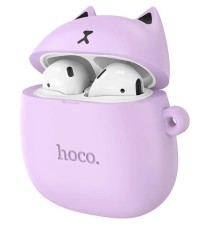 Бездротові навушники HOCO EW45 True wireless stereo headset Lilac Cat (6931474789228)