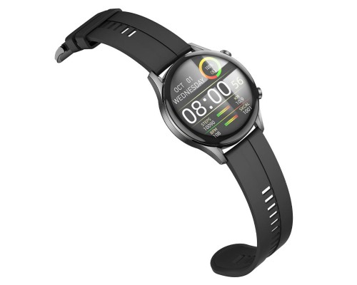 Смарт-годинник HOCO Y7 Smart watch Black (6931474761743) Смарт-годинник HOCO Y7 Smart watch Black (6931474761743)