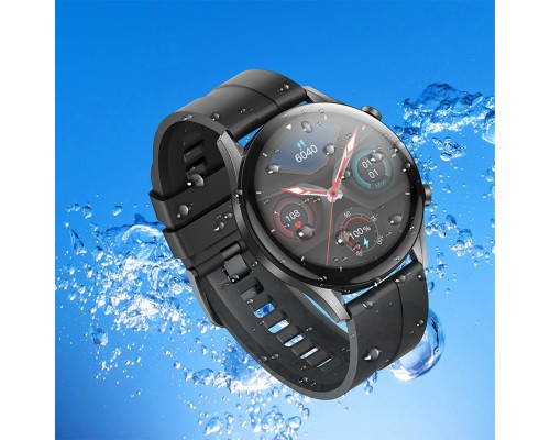 Смарт-годинник HOCO Y7 Smart watch Black (6931474761743) Смарт-годинник HOCO Y7 Smart watch Black (6931474761743)