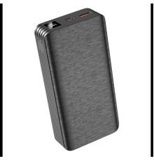 Зовнішній акумулятор XO PR144 20000mAh PD20W+QC 22.5W Black (6920680879304)