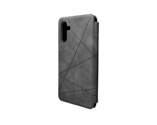 Чохол-книжка для смартфона Dekker Geometry for Samsung Galaxy A33 5G Grey (GeoSa335GGrey)