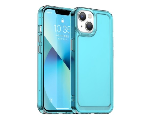Чохол для смартфона Cosmic Clear Color 2 mm for Apple iPhone 13 Transparent Blue (ClearColori13TrBlue) Чохол для смартфона Cosmic Clear Color 2 mm for Apple iPhone 13 Transparent Blue (ClearColori13TrBlue)