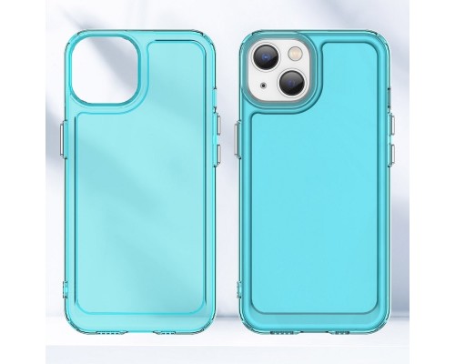 Чохол для смартфона Cosmic Clear Color 2 mm for Apple iPhone 13 Transparent Blue (ClearColori13TrBlue) Чохол для смартфона Cosmic Clear Color 2 mm for Apple iPhone 13 Transparent Blue (ClearColori13TrBlue)