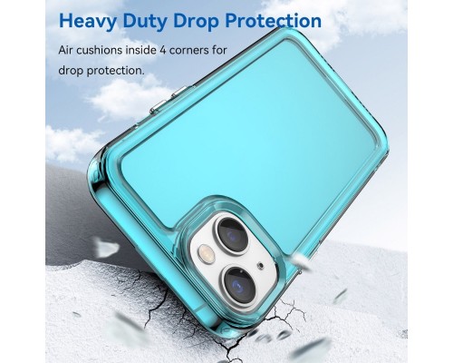 Чохол для смартфона Cosmic Clear Color 2 mm for Apple iPhone 13 Transparent Blue (ClearColori13TrBlue) Чохол для смартфона Cosmic Clear Color 2 mm for Apple iPhone 13 Transparent Blue (ClearColori13TrBlue)
