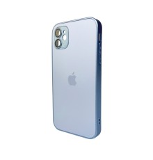 Чохол для смартфона AG Glass Matt Frame Color Logo for Apple iPhone 11 Sierra Blue (AGMattFrameiP11LBlue)