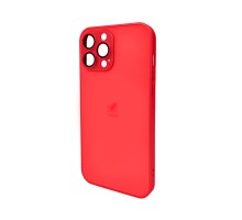 Чохол для смартфона AG Glass Matt Frame Color Logo for Apple iPhone 13 Pro Max Coke Red (AGMattFrameiP13PMRed) 