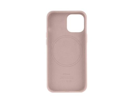 Чохол для смартфона Leather AAA Full Magsafe IC for iPhone 15 Pro Max Sand Pink (Leat15PMSandPink) 