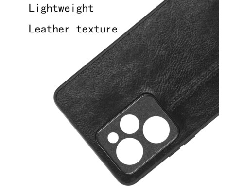 Чохол для смартфона Cosmiс Leather Case for Poco X5 Pro 5G Black (CoLeathPocoX5pBlack) Чохол для смартфона Cosmiс Leather Case for Poco X5 Pro 5G Black (CoLeathPocoX5pBlack)