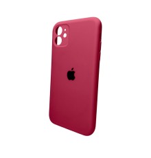 Чохол для смартфона Silicone Full Case AA Camera Protect for Apple iPhone 11 Pro кругл 35,Maroon (FullAAKPi11P-35)