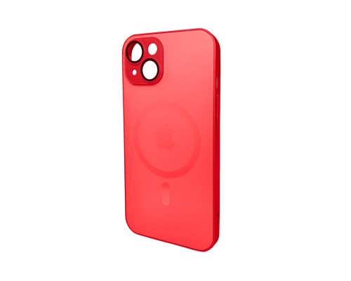 Чохол для смартфона AG Glass Matt Frame Color MagSafe Logo for Apple iPhone 14 Cola Red (AGMattFrameMGiP14Red) Чохол для смартфона AG Glass Matt Frame Color MagSafe Logo for Apple iPhone 14 Cola Red (AGMattFrameMGiP14Red)