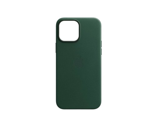 Чохол для смартфона Leather AAA Full Magsafe IC for iPhone 15 Pro Max Fir Green (Leat15PMFirGreen) 
