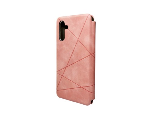 Чохол-книжка для смартфона Dekker Geometry for Samsung Galaxy A23 4G Pink (GeoSa234GPink)