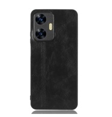 Чохол для смартфона Cosmiс Leather Case for Realme C55 Black (CoLeathRealC55Black)