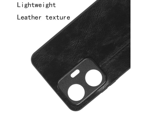 Чохол для смартфона Cosmiс Leather Case for Realme C55 Black (CoLeathRealC55Black) Чохол для смартфона Cosmiс Leather Case for Realme C55 Black (CoLeathRealC55Black)