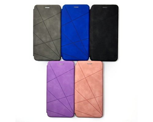 Чохол-книжка для смартфона Dekker Geometry for Samsung Galaxy A23 4G Lilac (GeoSa234GLilac)