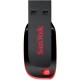 Flash SanDisk USB 2.0 Cruzer Blade 16Gb Black/Red (SDCZ50-016G-B35)