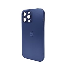 Чохол для смартфона AG Glass Matt Frame Color Logo for Apple iPhone 13 Pro Max Navy Blue (AGMattFrameiP13PMBlue)