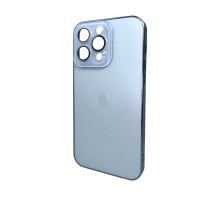 Чохол для смартфона AG Glass Sapphire Frame MagSafe Logo for Apple iPhone 12 Pro Max Sierra Blue (AGSappiFRP12PMSierra) 