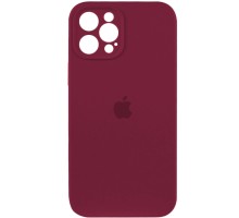 Чохол для смартфона Silicone Full Case AA Camera Protect for Apple iPhone 12 Pro 47,Plum (FullAAi12P-47)