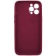 Чохол для смартфона Silicone Full Case AA Camera Protect for Apple iPhone 12 Pro 47,Plum (FullAAi12P-47)