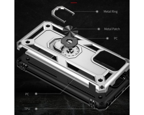 Чохол для смартфона Cosmic Robot Ring for Xiaomi Redmi 10 Silver (RobotXR10Silver) Чохол для смартфона Cosmic Robot Ring for Xiaomi Redmi 10 Silver (RobotXR10Silver)