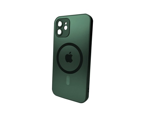 Чохол для смартфона AG Glass Matt Frame Color MagSafe Logo for Apple iPhone 12 Cangling Green (AGMattFrameMGiP12Green) Чохол для смартфона AG Glass Matt Frame Color MagSafe Logo for Apple iPhone 12 Cangling Green (AGMattFrameMGiP12Green)