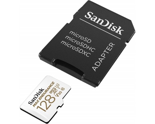 microSDXC (UHS-1 U3) SanDisk Max Endurance 128Gb class 10 V30 (100Mb/s) (adapterSD) (SDSQQVR-128G-GN6IA) microSDXC (UHS-1 U3) SanDisk Max Endurance 128Gb class 10 V30 (100Mb/s) (adapterSD) (SDSQQVR-128G-GN6IA)