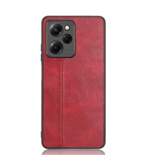 Чохол для смартфона Cosmiс Leather Case for Poco X5 Pro 5G Red (CoLeathPocoX5pRed)