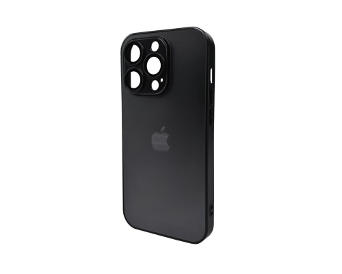 Чохол для смартфона AG Glass Matt Frame Color Logo for Apple iPhone 15 Pro Graphite Black (AGMattFrameiP15PBlack) Чохол для смартфона AG Glass Matt Frame Color Logo for Apple iPhone 15 Pro Graphite Black (AGMattFrameiP15PBlack)