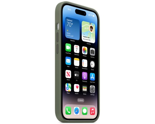 Чохол для смартфона Silicone Full Case AAA MagSafe IC for iPhone 14 Pro Max Olive (Orig14PMOlive) Чохол для смартфона Silicone Full Case AAA MagSafe IC for iPhone 14 Pro Max Olive (Orig14PMOlive)