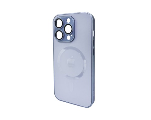 Чохол для смартфона AG Glass Matt Frame Color MagSafe Logo for Apple iPhone 12 Pro Sierra Blue (AGMattFrameMGiP12PSierraBlue) Чохол для смартфона AG Glass Matt Frame Color MagSafe Logo for Apple iPhone 12 Pro Sierra Blue (AGMattFrameMGiP12PSierraBlue)